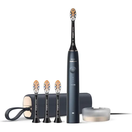 Philips Sonicare DiamondClean 9900 Prestige - Elektrische Zahnbürste mit SenseIQ Technologie - Fortschrittliche elektrische Zahnbürste für optimale Mundgesundheit: 20 x effektiver beim Zähneputzen, mit personalisierter App-Anbindung und 5 Putzmodi für individuelle Pflege.