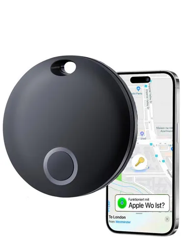 S&T Design Smart Tag Koffer Hunde Tracker für Apple - S&T Design Smart-Tag – Ihr zuverlässiger GPS Tracker für iOS. Verfolgen Sie Ihre Wertsachen ganz einfach über die Apple „Wo ist?“-App. Mit IP67 Schutz, langer Batterielaufzeit und einfacher Handhabung ist er der perfekte Begleiter für jeden Tag.