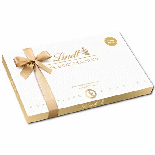 Lindt Pralinen Hochfein 120g – Genussvolle Schokoladenkunst - Feine Pralinen in Geschenkpackung, ideal für jeden Anlass. Erleben Sie die exquisite Vielfalt von Lindt und verwöhnen Sie Ihre Sinne.