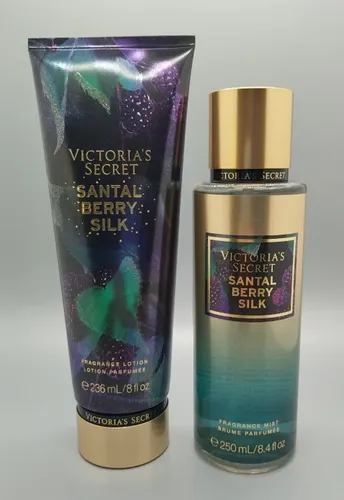 Victoria's Secret Santal Berry Silk Bodyspray 250 ml - Damen Bodyspray mit einem verführerischen Santal Berry Duft, ideal für den täglichen Gebrauch und ein Gefühl von Luxus.