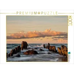 CALVENDO Puzzle CALVENDO Puzzle Buhnen an der Ostseeküste 1000 Teile Lege-Größe 64 x 48 cm Foto-Puzzle Bild von Rico Ködder, 1000 Puzzleteile