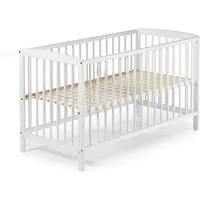SCHARDT Gitterbett »Felix«, 60 x 120 cm (Weiß)