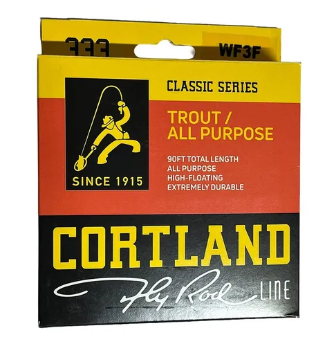 TOP Qualitäts Fliegenschnur All Purpose Trout WF3F von Cortland USA