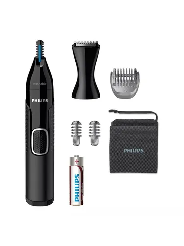 Philips Nose Trimmer Series 5000 - Nasenhaar- und Ohrenhaar-Trimmer mit PrecisionTrim-Technologie, 100 % wasserdicht und ideal für präzise Pflege