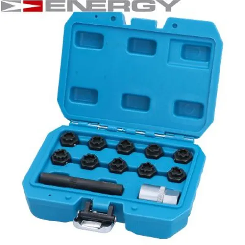 Energy Lösewerkzeugsatz NE00713 - Felgenschloss Werkzeugset - Sonstige Handwerkzeuge, ideal für sicheres Entfernen von Felgenschlössern und bietet eine umfassende Lösung für Werkstätten und Hobbymechaniker.