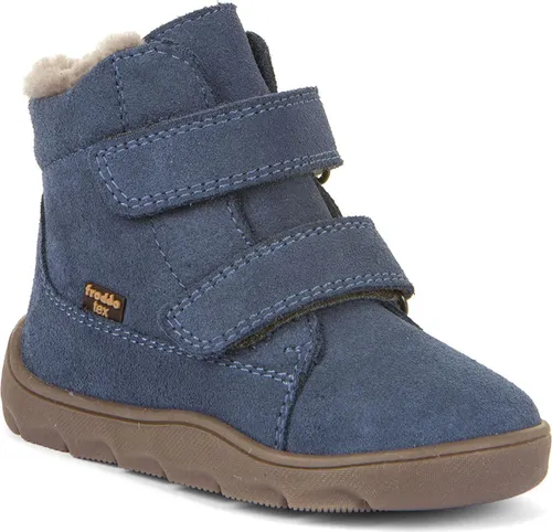 Froddo Zeru Tex Furry Barefoot Denim EU 32 - Wanderschuhe mit Mid-Cut-Schnitt, bietet ein angenehmes Barfußgefühl und extra flexible Laufsohle für optimale Bewegungsfreiheit.