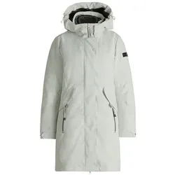 Betty Barclay Damen 7918/2002 Jacke, Offwhite, 46 - Funktionsjacken im 3-in-1-Design, tragbar als Shelljacke oder Steppjacke – ideal für jede Wetterlage. Feminine Silhouette mit abnehmbarer Kapuze und praktischen Reißverschlusstaschen.