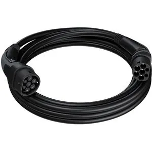 go-e Typ 2 Kabel Black Edition 7,5 m - Ladeleistung bis 22 kW, kompatibel mit nahezu allen Elektroautos in Europa