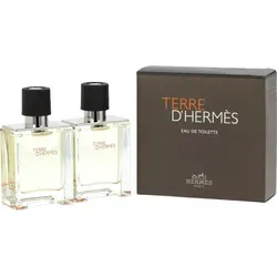 Hermes TERRE d'Hermes Duo Set - 2 x 50ml EDT - Parfum - Edles Duo Set mit 2 x 50ml Eau de Toilette, perfekt für den stilbewussten Mann und ideal für Reisen oder als Geschenk.