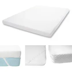 Mendler 10cm Kaltschaum-Matratzentopper HWC-E63, 180x200cm für besseren Schlaf - Matratzenauflage aus Kaltschaum, ÖKO-TEX Standard 100 geprüft, mit Antirutsch-Noppen und waschbarem Bezug für einen angenehmen und gesunden Schlaf.