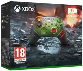 Xbox Wireless Controller DOOM: The Dark Ages Limited Edition - Xbox Series X Controller mit einzigartigem DOOM Slayer Design, gummierten Griffen für optimalen Halt und Bluetooth-Technologie für kabelloses Gaming auf verschiedenen Geräten.