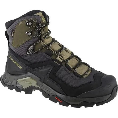 Salomon Quest Element Gore-Tex Herren Outdoorschuhe - Wanderschuhe mit GORE-TEX-Membran für Wasserdichtigkeit und stabiler ADV-C Chassis für optimalen Halt auf unebenem Gelände.