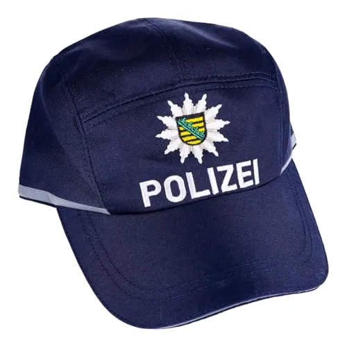 RescPol Basecap Polizei Sachsen - Arbeitskleidung für den Öffentlichen Dienst, stylisches Basecap mit Polizei Sachsen Design für professionellen Look und Tragekomfort.