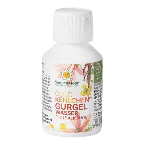 Gurgelwasser alkoholfrei Sonnenmoor Flüssigkeit 100 ml