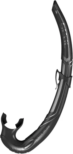 SEAC SUAB LÜFTERSCHLAUCH SCHWARZ WEICH KLAPPBARES MUNDSTÜCK TAUCHER KAUM