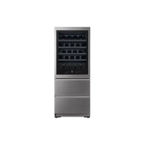 Weinkühlschrank LG LSR200W für 65 Flaschen - Freistehender Weinkühlschrank für bis zu 65 Flaschen, bietet optimale Kühlung und Lagerung für Weinliebhaber.