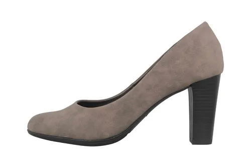 Inselhauptstadt LYSS22-08-I-1 Pumps - Elegante Pumps von Inselhauptstadt in Grau, ideal für jeden Anlass. Das zeitlose Design und das angenehme Innenmaterial sorgen für Komfort und Stil. Perfekt kombinierbar mit urbanen Outfits.