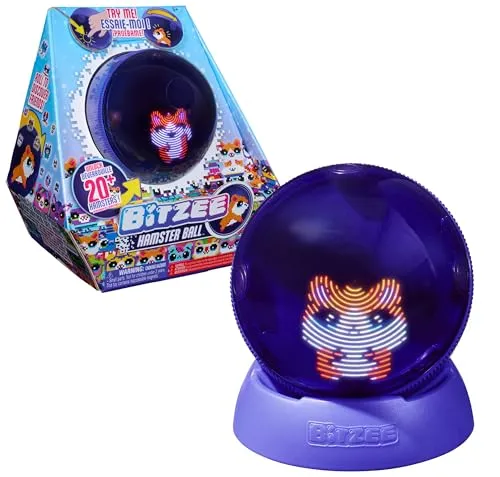 Bit Bitzee - Hamsterball Bitzee - Babypuppen, interaktives Spielzeug für kreative Rollenspiele und stundenlangen Spaß.