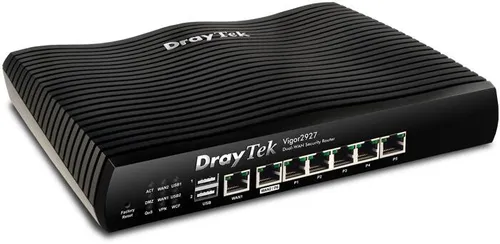 Vigor 2927VAC - Leistungsstarker Wireless Router - Router mit 6 Gigabit-Ports, Dual-Band Wi-Fi 5 für schnelle Internetverbindungen und integriertes VoIP-Gateway für optimale Sprachqualität.