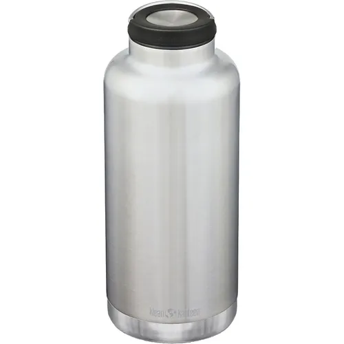KleanKanteen ® TKWide V Trinkflasche - Brushed Stainless One Size - Thermobehälter mit auslaufsicherem Deckel, ideal für heiße und kalte Getränke, perfekt für unterwegs.