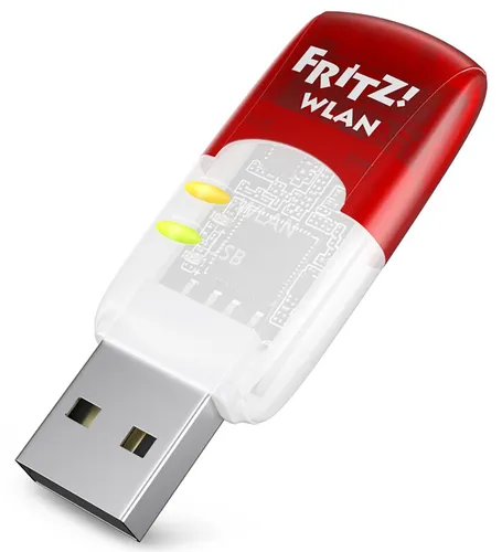 AVM FRITZ!WLAN Stick AC 430 MU-MIMO - Hochgeschwindigkeits-WLAN bis 433 MBit/s, USB 3.0 und konfigurierbare Sendeleistung für optimales Surferlebnis