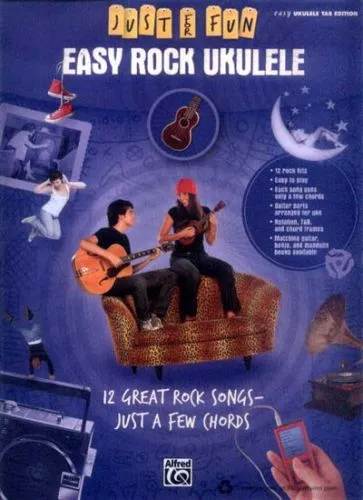 Just for Fun Easy Rock Ukulele Songbook Noten Tab