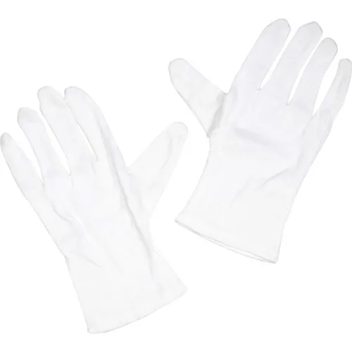 HANDSCHUHE Baumwolle Gr.7 2 St.