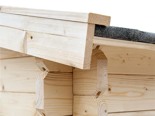Gartenhaus Gerätehaus WOODTEX Pultdach aus Fichte - Hochwertiges Holz-Gartenhaus mit Pultdach, ideal für die Aufbewahrung im Garten. Robuste Bauweise und ansprechendes Design sorgen für Langlebigkeit und Funktionalität.