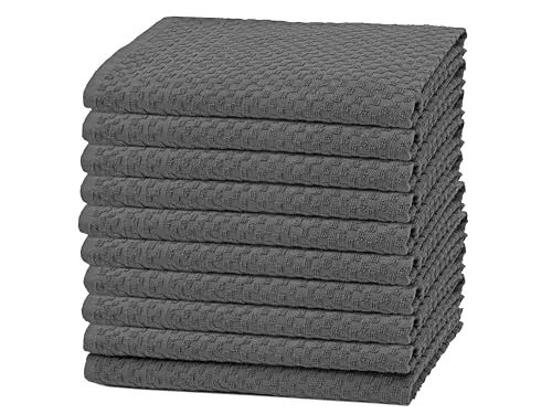 ZOLLNER Geschirrtuch Set, 10-tlg - Robust & Langlebig - Geschirrtücher aus 100% Baumwolle, ideal für den täglichen Einsatz in der Küche. Pflegeleicht und waschbar bis 60°C, perfekt für nachhaltigen Gebrauch.