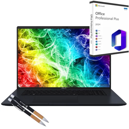 ASUS Vivobook 18-X - Leistungsstarker Laptop mit Ryzen 7 und 32GB RAM - Laptops: 18,4" WUXGA IPS Display, 32GB DDR5-RAM und Microsoft Office 2024 Pro inklusive für höchste Produktivität.