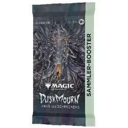 WIZARDS OF THE COAST MTG - Duskmourn: House of Horror Coll. Booster *INT* - Gesellschaftsspiel mit einzigartigen Sammelkarten, ideal für Fans von Magic: The Gathering und Sammler, die spannende neue Strategien entdecken möchten.