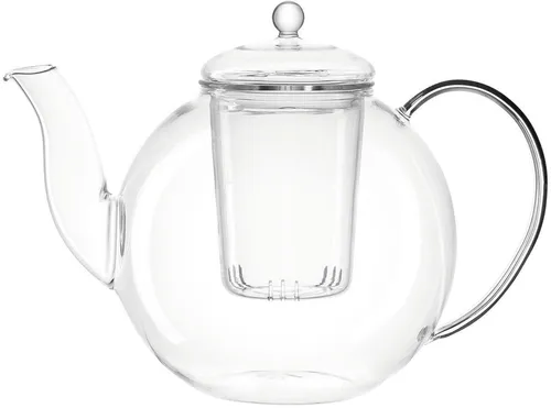 Leonardo Teekanne ARMONIA 1200 ml - Handgefertigte Teekanne aus widerstandsfähigem Borosilikat, hitzebeständig und stabil. Ein stilvolles Must-Have für Teeliebhaber, das Ihr Zuhause mit italienischem Charme bereichert.