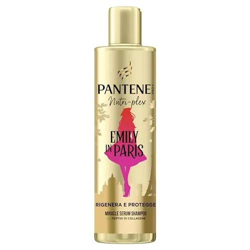 Pantene Pro-V x Keith Haring Miracle Shampoo Regeneriert und schützt 250 ml, hilft bei der Reparatur von schwachem, trockenem und beschädigtem Haar. Pro-V Formel mit Active Nutri-Plex