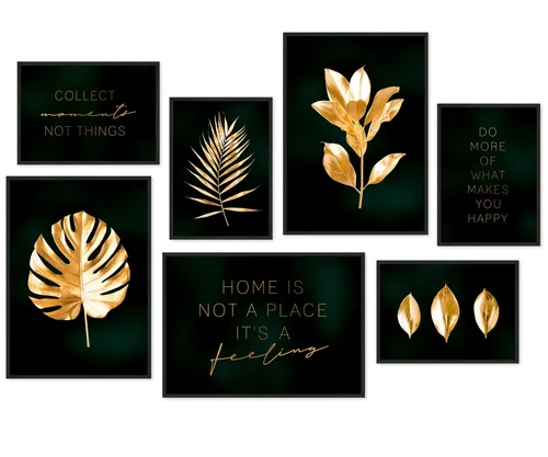Hyggelig Home Poster Set - 7 stilvolle Bilder für dein Zuhause - Poster Set mit 7 harmonischen Bildern, perfekt für jeden Raum und in knickfreier Lieferung. Hol dir die dänische Gemütlichkeit nach Hause!