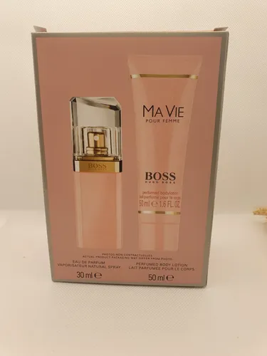 Ma Vie Pour Femme Set E.d.P. 30 ml + Body Lotion 50 ml - Damendüfte - Erleben Sie mit diesem Geschenkset von BOSS Ma Vie die perfekte Kombination aus Eau de Parfum und Körperlotion, die Weiblichkeit und Selbstvertrauen verkörpert.