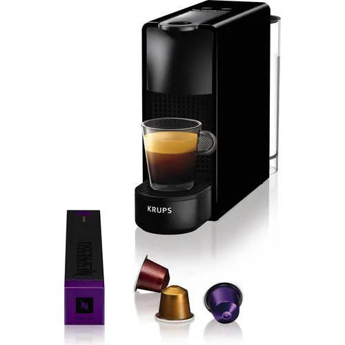 Krups Nespresso Essenza Mini XN1108 - Kompakte Kapselmaschine - Kapselmaschine für perfekten Kaffeegenuss auf Knopfdruck, kompakt und ideal für kleine Küchen oder Büros.