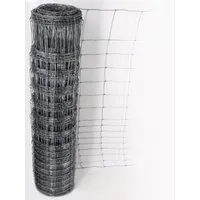 Aquagart Wildzaun 50m - Robuster Forst- und Weidezaun - Gartenzäune aus hochwertigem Stahl, 50m Länge, ideal für die Einzäunung von Weiden und Wäldern, bietet Sicherheit und Langlebigkeit.