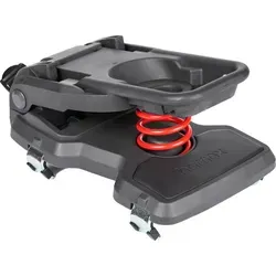 Hamax Kindersitz-Gepäckträger-Adapter Caress für E-Bike und Fahrräder - Kinderfahrradsitze: Sicherer Sitzadapter für die Rückseite, passend für verschiedene Modelle und in stilvollem Schwarz.