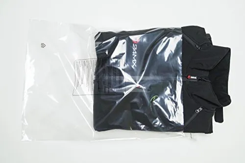 Polybags für Textilien FB4: 380 x 500 mm weiche, Polybeutel, selbstklebend und wiederverschließbarer Klappenbeutel, antistatischer Klebeverschluss, 100