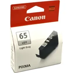 Canon Tinte 4222C001 CLI-65LGY - Original hellgraue Tintenpatrone, 12,6 ml für brillante Druckergebnisse in Canon Pixma PRO-200