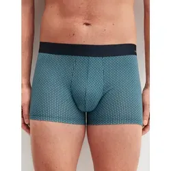 CALIDA Boxershorts Cotton Code Design mit weichem Elastikbund, ohne Eingriff blau S (46/48)