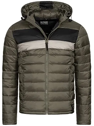 Indicode Sommerjacke Hampshire - grün S (46) - Funktionsjacke mit elastischen Bündchen, ideal für aktive Freizeit und sportliche Looks. Hergestellt aus 100% Nylon für höchsten Tragekomfort.