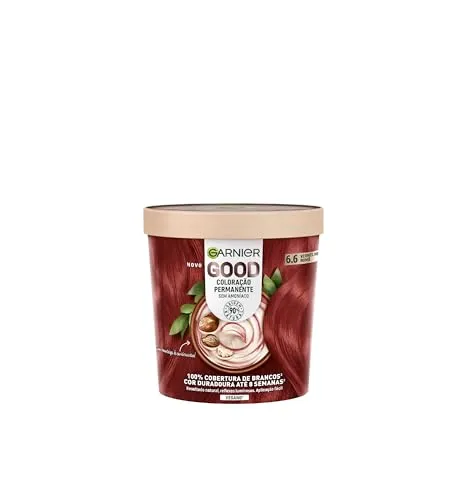Garnier Good Coloración Permanente 6.6 Rojo Granada 1 U Mujer