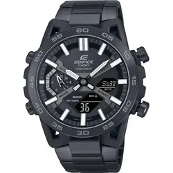 Casio Edifice ECB-2000DC-1BEF Herrenuhr - Bluetooth Solar Chronograph 48mm - Chronograph mit innovativer Bluetooth-Technologie und Solarbetrieb, wasserdicht bis 10 ATM – ideal für aktive Männer, die Stil und Funktionalität schätzen.