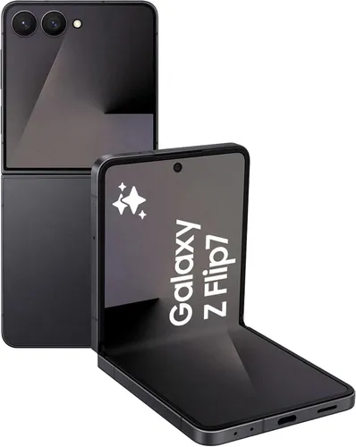 Samsung Galaxy Z Flip7 (256GB) jetblack SM-F766BZKGEUB - Handys ohne Vertrag - Innovatives faltbares Design mit herausragender Leistung für ein einzigartiges Nutzererlebnis.