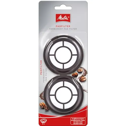 Melitta 180424 Permanent Kaffeefilter für Philips Senseo - Wiederverwendbarer Kaffeepadfilter, spülmaschinenfest und ideal für individuellen Kaffeegenuss mit Ihrer Senseo Maschine.