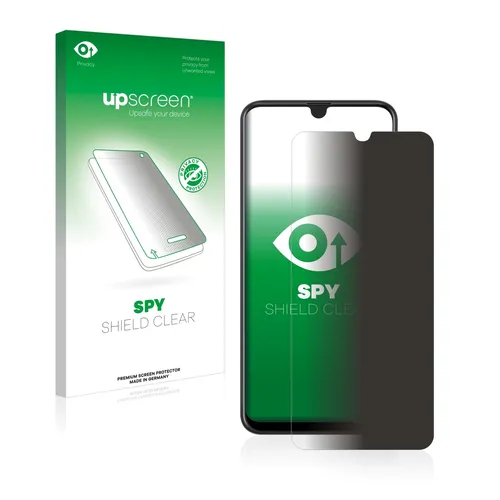 Anti Spy Blickschutz Folie für Samsung Galaxy A20 Schutz Folie Blaulichtfilter