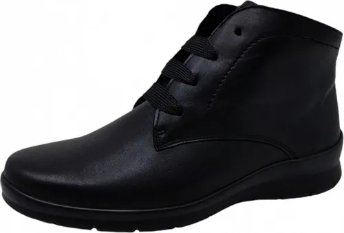 Semler Damen Xenia Stiefeletten - Schwarz, 40 2/3 EU - Wanderschuhe aus hochwertigem Leder, ideal für komfortable Spaziergänge und Outdoor-Aktivitäten.
