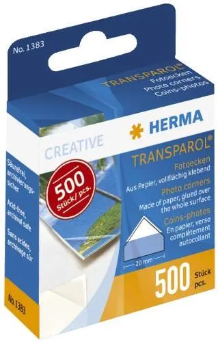1x10 Herma Fotoecken 500 St. 1383x10