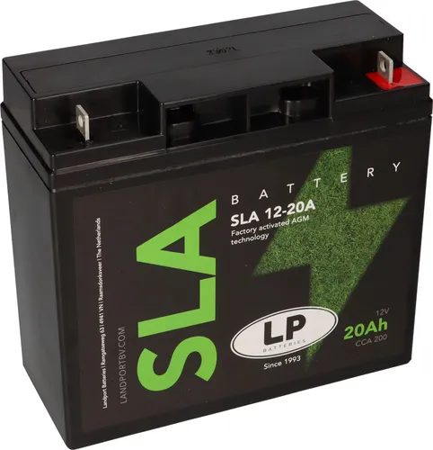 Landport 12-20A Motorradbatterie GEL 12V 20Ah - Wartungsfreie AGM-Batterie mit universeller Kompatibilität, ideal für verschiedene Krafträder und Offroad-Motorräder. Zuverlässige Leistung mit 20 Ah Kapazität.